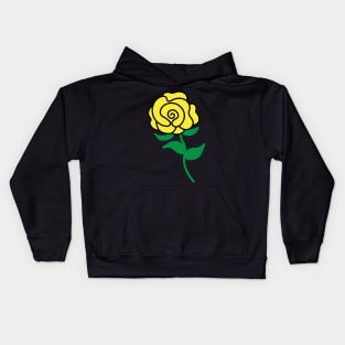 Yellow Rose Kids Hoodie